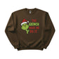 The Grinch Made Me Do It Christmas Sweatshirt - PW206