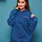 Roman Numeral Hoodie, Embroidered Hoodie, GF BF Couple Matching Sweater, Cotton Anniversary Wedding Special Date Roman Numeral Wifey Jumper