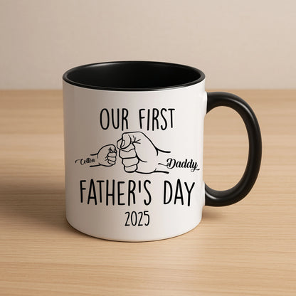 Personalised First Father’s Day Mug - P2459