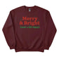 Merry & Bright Christmas Sweatshirt - PW214