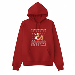 Dec The Halls Christmas Hoodie P9041