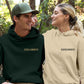 Roman Numerals Hoodie, Wedding 1 Year Anniversary Date Embroidered Sweatshirt, Personalised His and Hers Hoodies, Matching Best Friend Gifts