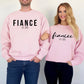 Fiance Est Year Personalised Printed Valentine’s Day Couple Sweatshirts-M2832