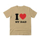 Custom I Love Text Printing T-Shirt - PW1000