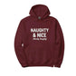 Naughty & Nice Christmas Hoodie - PW213