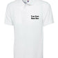 Custom Embroidered Men Polo Tshirt, Personalised Text/Design Shirt, Digitized Company Logo Monogrammed Polo Tee, Special Gift for Golf Lover