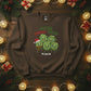 Festive Sprout Squad Christmas Sweatshirt