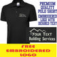 Custom Embroidered Men Polo Tshirt, Personalised Text/Design Shirt, Digitized Company Logo Monogrammed Polo Tee, Special Gift for Golf Lover