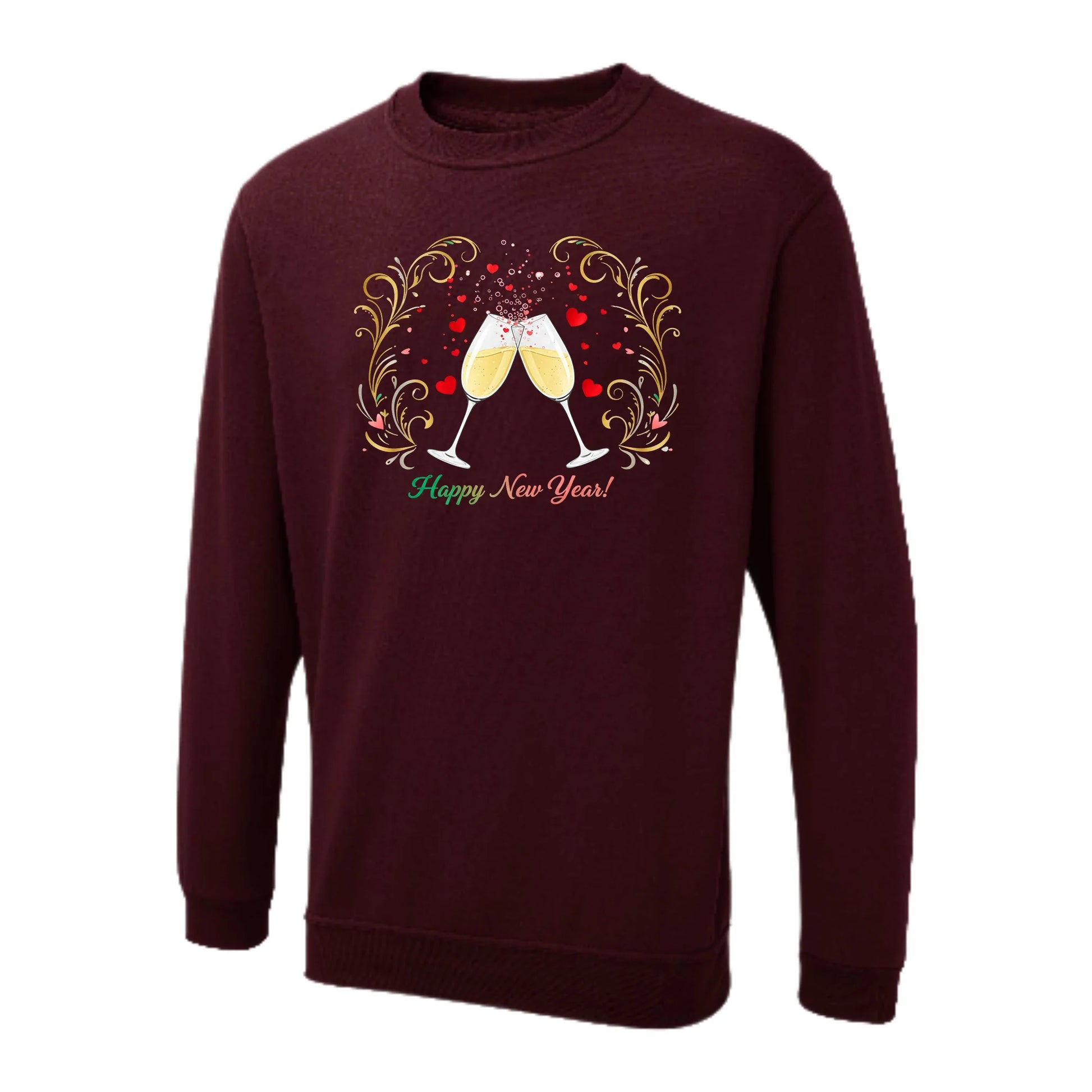 Classic Fit New Year Sweatshirt - P6874