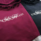 Personalise Embroider Initial Hoodie,1st Anniversary Roman Numeral Date Jumper, Customize Matching Embroidered Hoody, Unique Gift For Couple