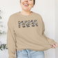 MAMA Sweatshirt, Buffalo Plaid Cow Print Word Mama Design Crewneck Jumper, Comfort Colors Women Sweatshirt, Mothers Day Gift,