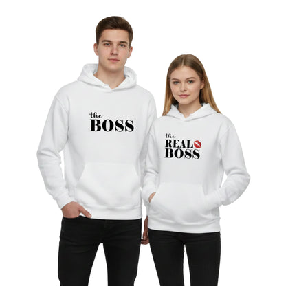 Boss Valentine’s Day Couple Printed Hoodie