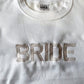 Bride Tribe Embroidered Sweater, Personalised Wife Jumper, Maid of Honour Team Bride Wedding Hen Party Couple Matching Gift idea Sweatshirt