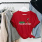Palestine Tshirt, I Stand with Palestine Shirt, Free Palestine Tees, Freedom for Palestine Protest Tops, Anti Israel Unisex Adult Kids Shirt