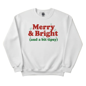 Merry & Bright Christmas Sweatshirt - PW214