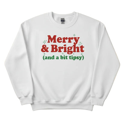 Merry & Bright Christmas Sweatshirt - PW214