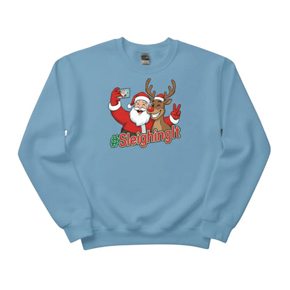 SleighingIt Christmas Sweatshirt - PW200