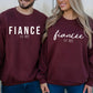 Fiance Est Year Personalised Printed Valentine’s Day Couple Sweatshirts-M2832