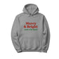 Merry & Bright Christmas Hoodie - PW214