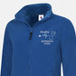 Personalised Embroidered Nurse Fleece Jacket, Custom Name Monogrammed Womens Full Zip Jacket, Thank You Doctor Nurse, Medical Student Gifts