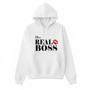 The Real Boss Valentine’s Day Printed Hoodie - PW504