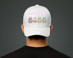 La Bubu Original 5 Panel Cap, Unisex Funny Cartoon Design Hat, 100% Cotton Printed Baseball Cap, Perfect Gift for All Seasons M8427
