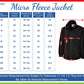 Custom Embroidered Fleece Jacket, Personalised Logo/Design Full Zip Jackets, Your Text Here Women Jacket, Nursing Tops, Special Gift for Her