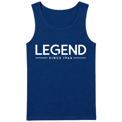 60th Birthday Gift Tank Top Men Legend Since 1966