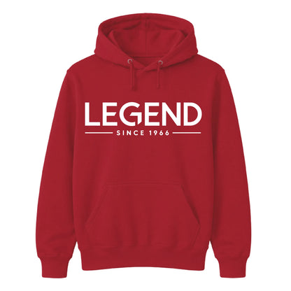 60th Birthday Gift Unisex Hoodie Legend Since 1966