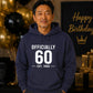 60th Birthday Gift Unisex Hoodie Officially 60 Est 1966