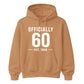 60th Birthday Gift Unisex Hoodie Officially 60 Est 1966