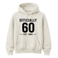 60th Birthday Gift Unisex Hoodie Officially 60 Est 1966