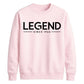 60th Birthday Gift Unisex Sweatshirt Legend Since 1966