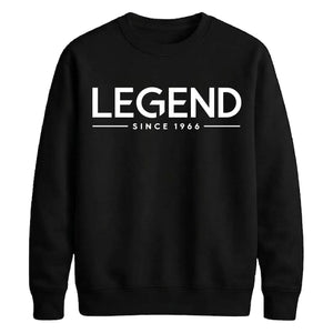 60th Birthday Gift Unisex Sweatshirt Legend Since 1966