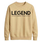 60th Birthday Gift Unisex Sweatshirt Legend Since 1966