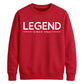 60th Birthday Gift Unisex Sweatshirt Legend Since 1966