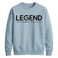 60th Birthday Gift Unisex Sweatshirt Legend Since 1966