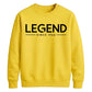60th Birthday Gift Unisex Sweatshirt Legend Since 1966
