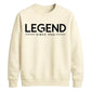 60th Birthday Gift Unisex Sweatshirt Legend Since 1966