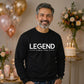 60th Birthday Gift Unisex Sweatshirt Legend Since 1966