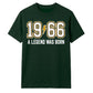 60th Birthday Gift Unisex Tshirt 1966 A Legend Was Born