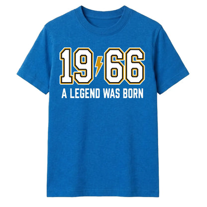 60th Birthday Gift Unisex Tshirt 1966 A Legend Was Born