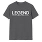 60th Birthday Gift Unisex Tshirt Legend Since 1966