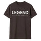 60th Birthday Gift Unisex Tshirt Legend Since 1966