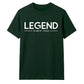 60th Birthday Gift Unisex Tshirt Legend Since 1966
