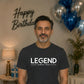 60th Birthday Gift Unisex Tshirt Legend Since 1966