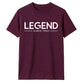 60th Birthday Gift Unisex Tshirt Legend Since 1966