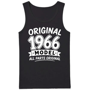 60th Birthday Present Tank Top Men Original 1966 Model All Parts Original
