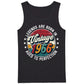 60th Birthday Present Tank Top Men Vintage 1966 Aged To Perfection