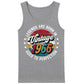 60th Birthday Present Tank Top Men Vintage 1966 Aged To Perfection